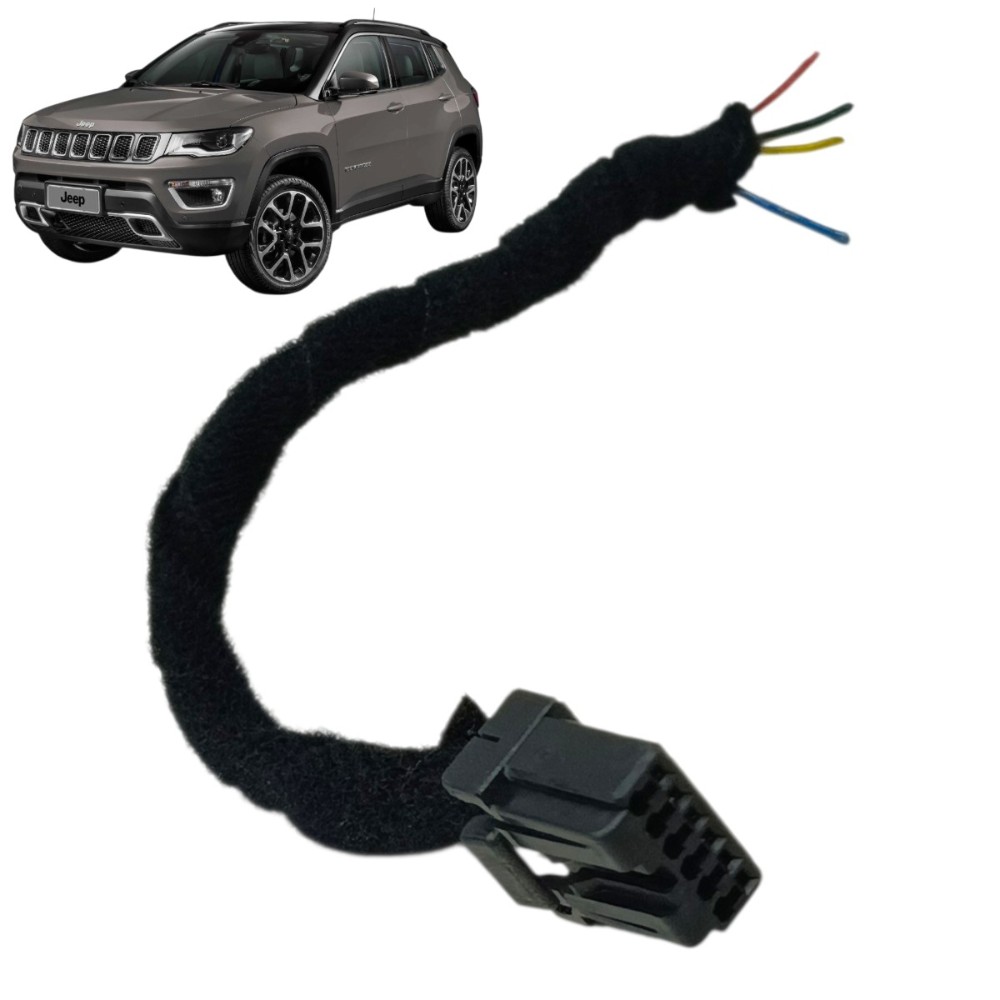 Plug conector botão start stop Jeep Compass 2019 2020 2021