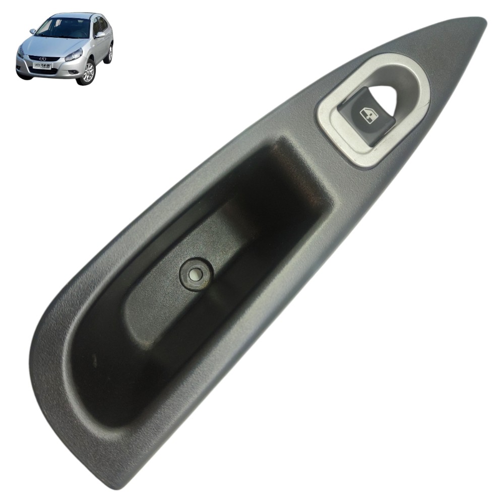 Botão Vidro Puxador Porta Traseira Esquerda Jac J3 2011 2012 1