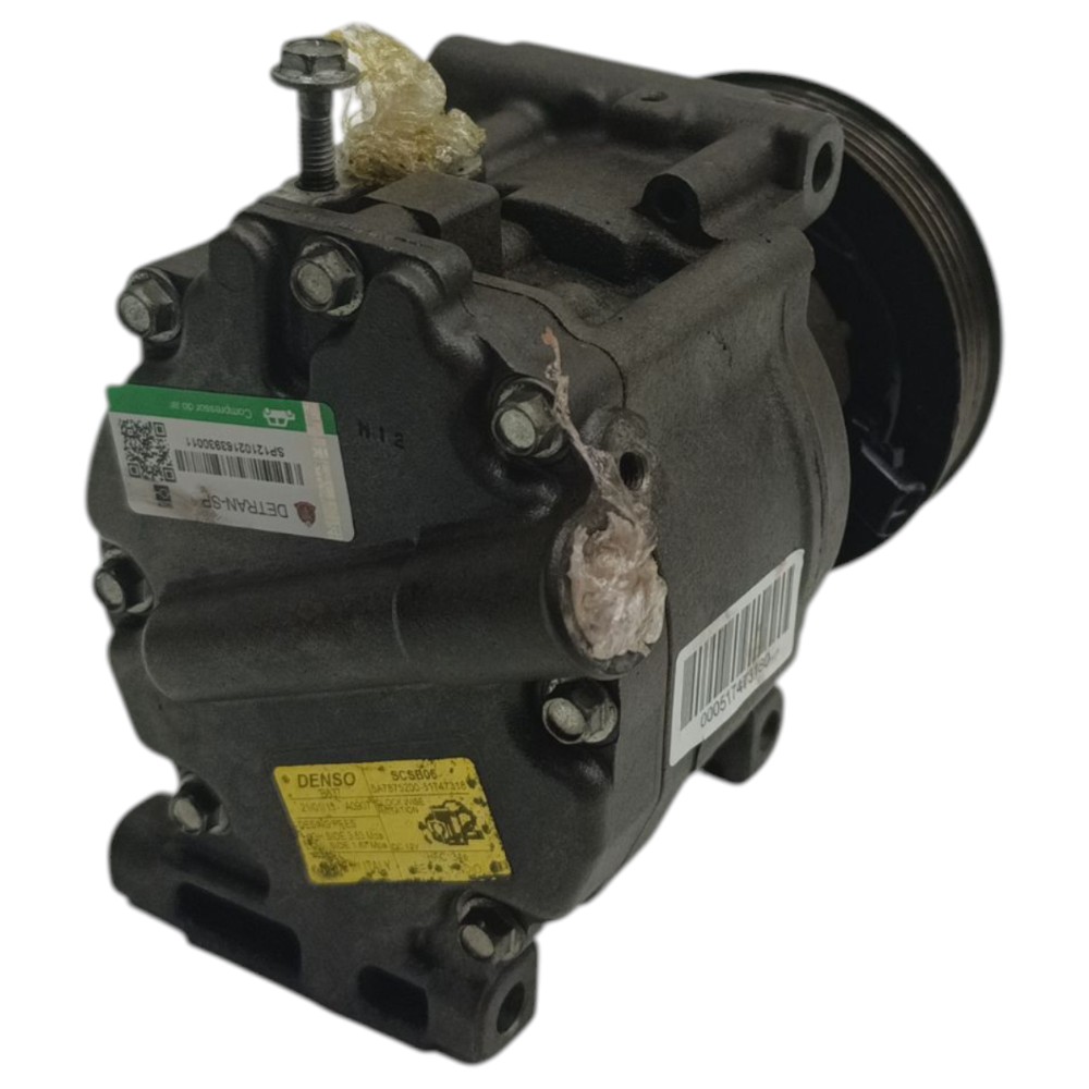 Compressor Ar Condicionado Fiat Idea Palio Siena Strada 1.4 4