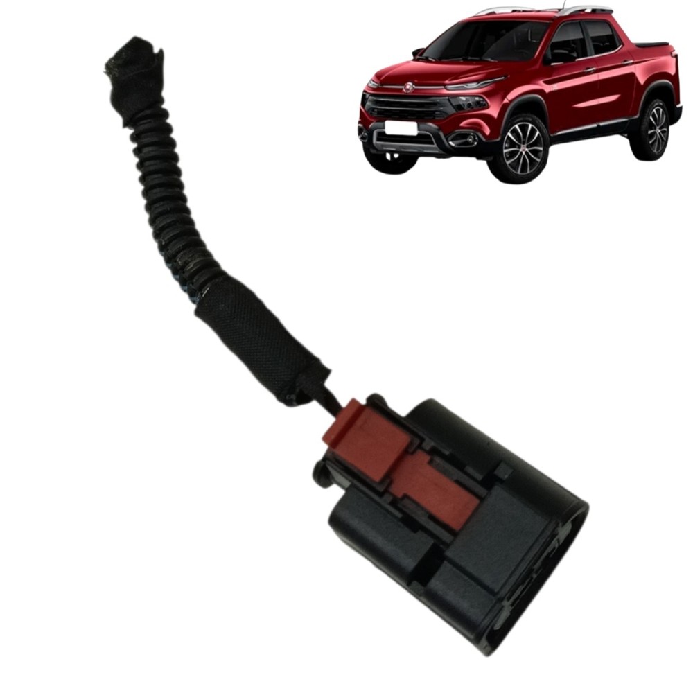 Plug conector alternador Fiat toro 1.8 2021 2020 2019 2018