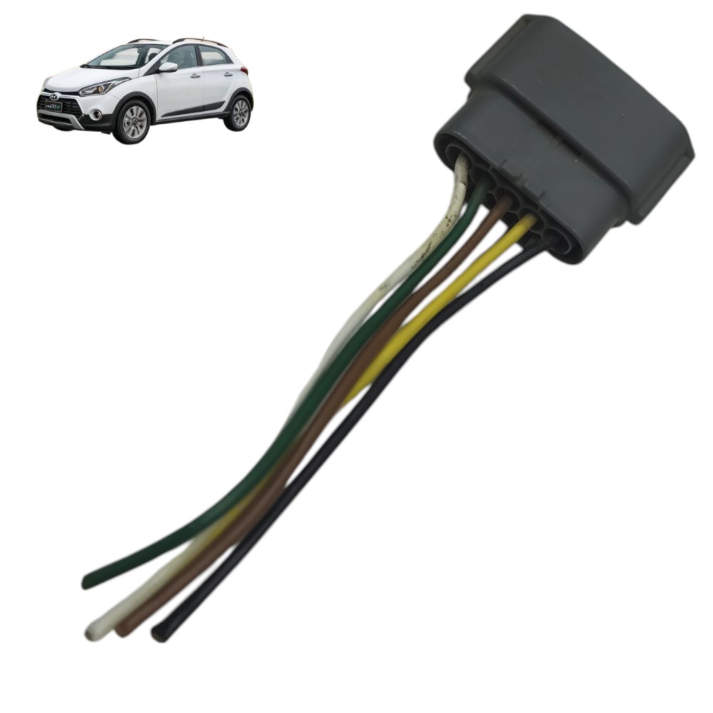 Plug conector motor limpador parabrisa Hyundai HB20X 2020 21 1