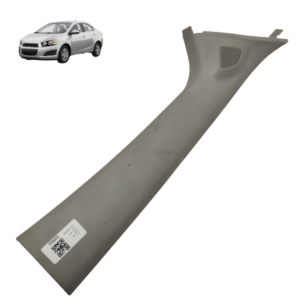 Acabamento direito coluna parabrisa gm sonic 2012 2013 2014