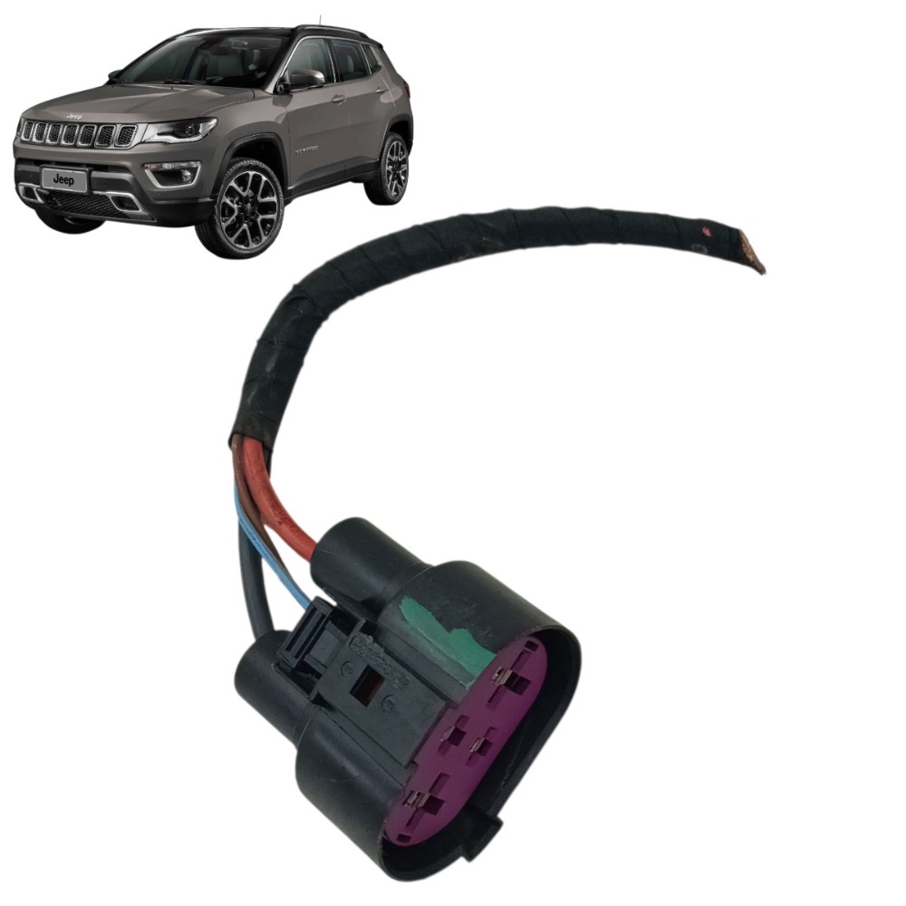 Plug conector ventoinha radiador jeep Compass 2.0 2019 2020