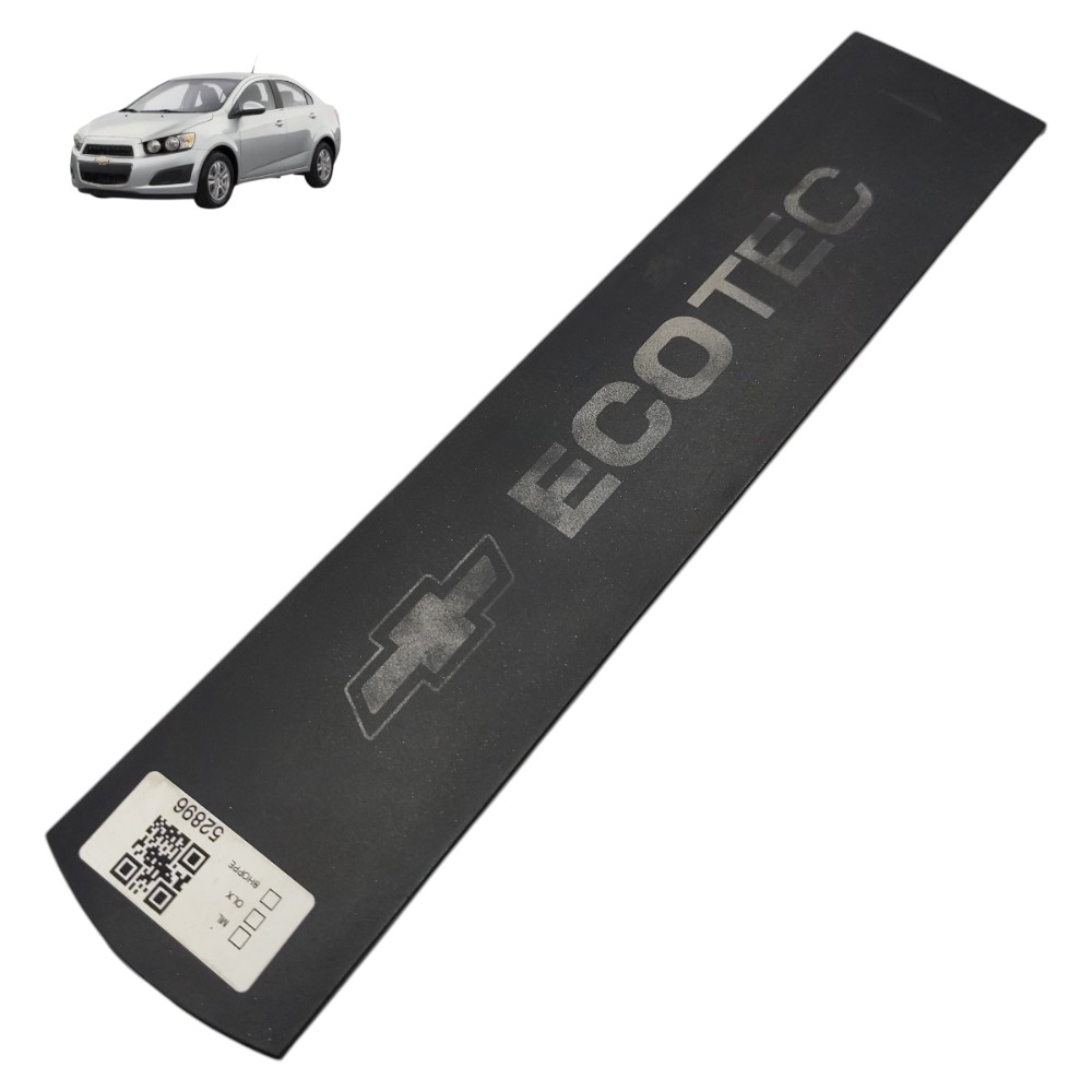 Tampa Capa Motor Ecotec Gm Sonic 2012 2013 2014 Preto 1
