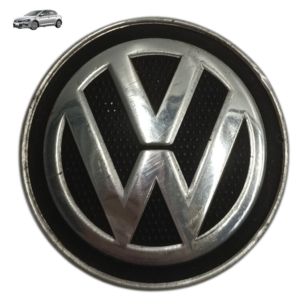 Calota Central VW Polo virtus nivus 2017 2018 2019 2020 56mm 1