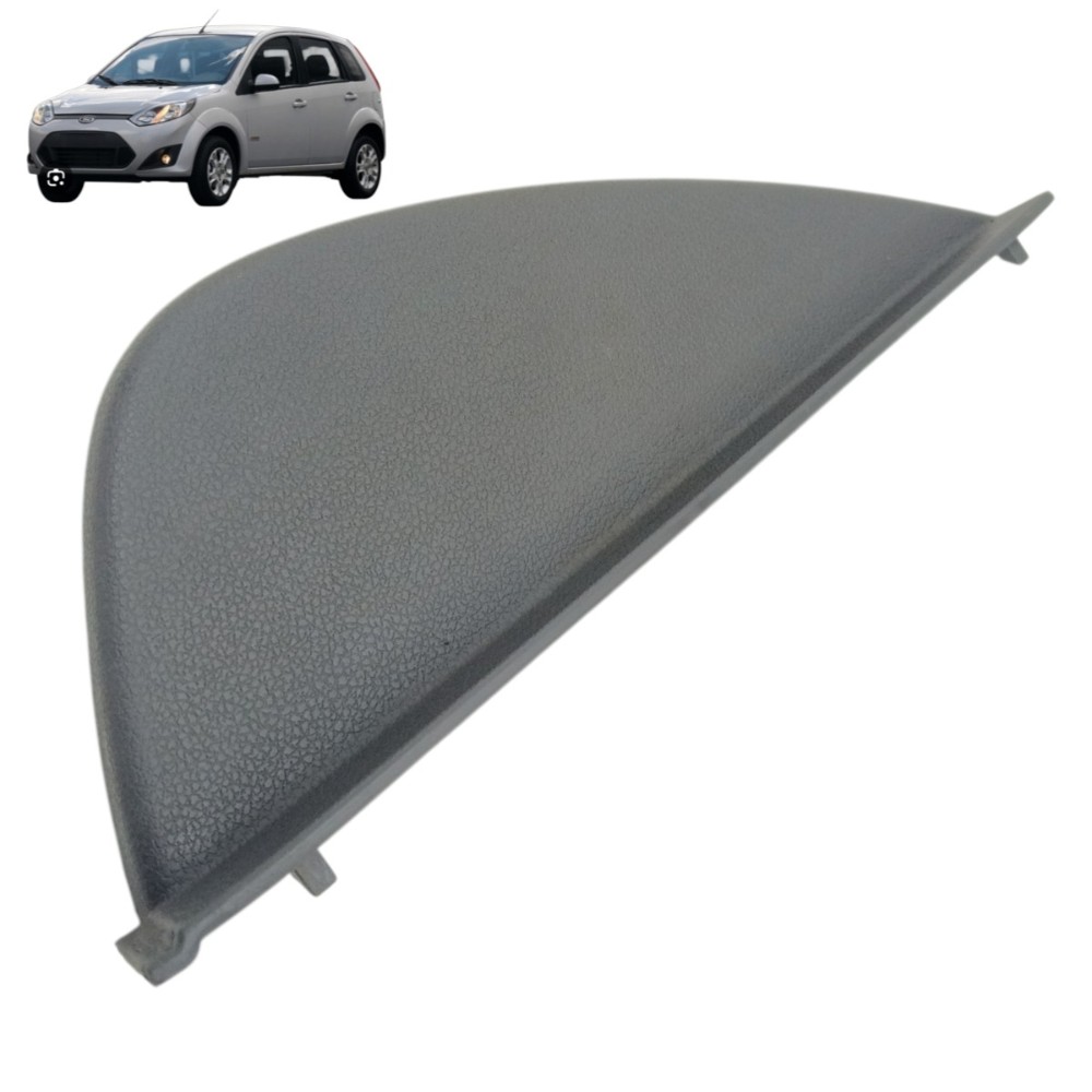 Acabamento lateral esquerdo painel Ford Fiesta 2014 2013 12