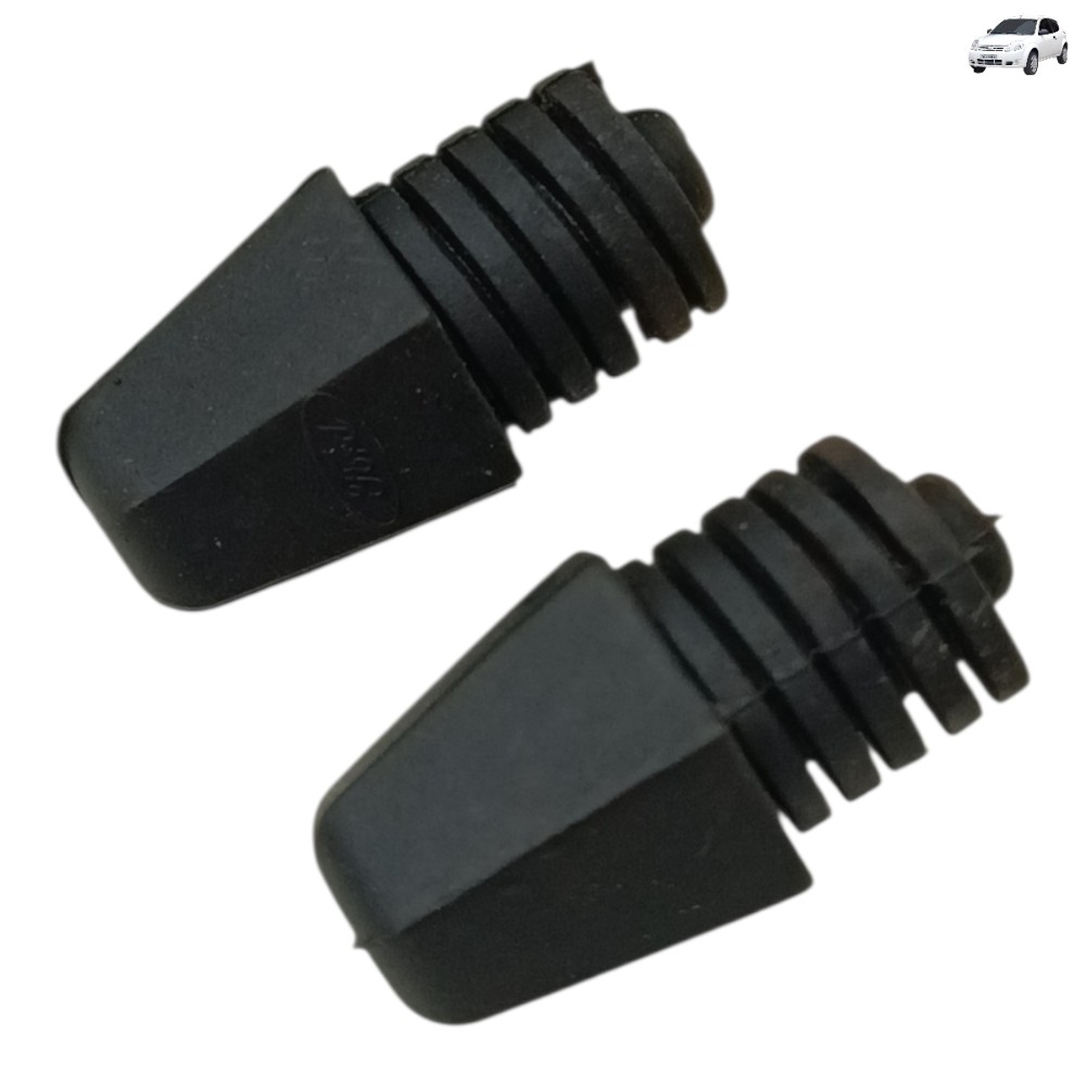 Par batente borracha tampa traseira ford ka 2009 2010 2011