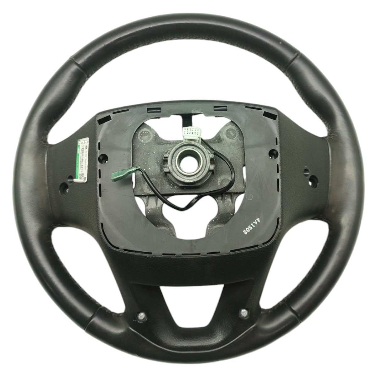 Volante Direção Comandos Hyundai Santa Fé 2015 Com Desgaste Preto 5