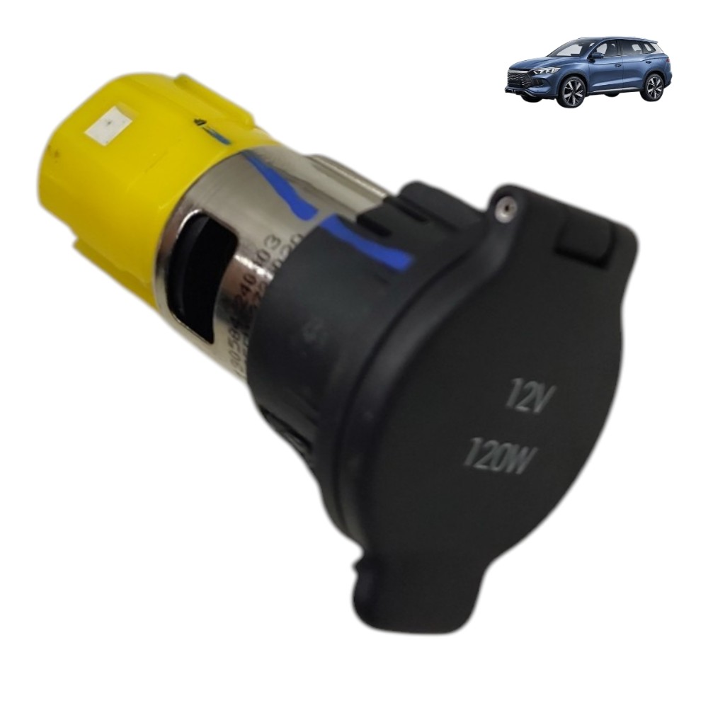 Tomada 12v Console Byd Song Pro 2024 2025 2026 1