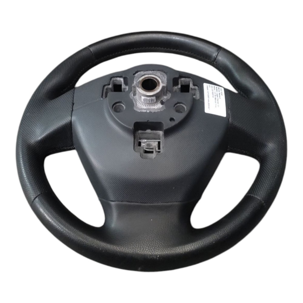 Volante Direção Renault Logan Sandero 2016 2017 2018 2019 Preto 3