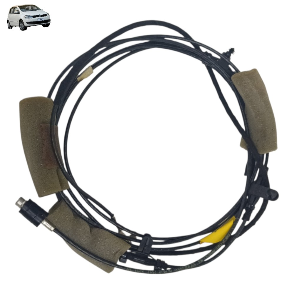 Cabo Antena Tetô Vw Fox 2014 2013 2012 2011 Preto