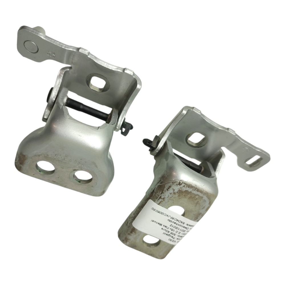 Par Dobradiça Porta Dianteira Direita Peugeot 308 2011 2012 2