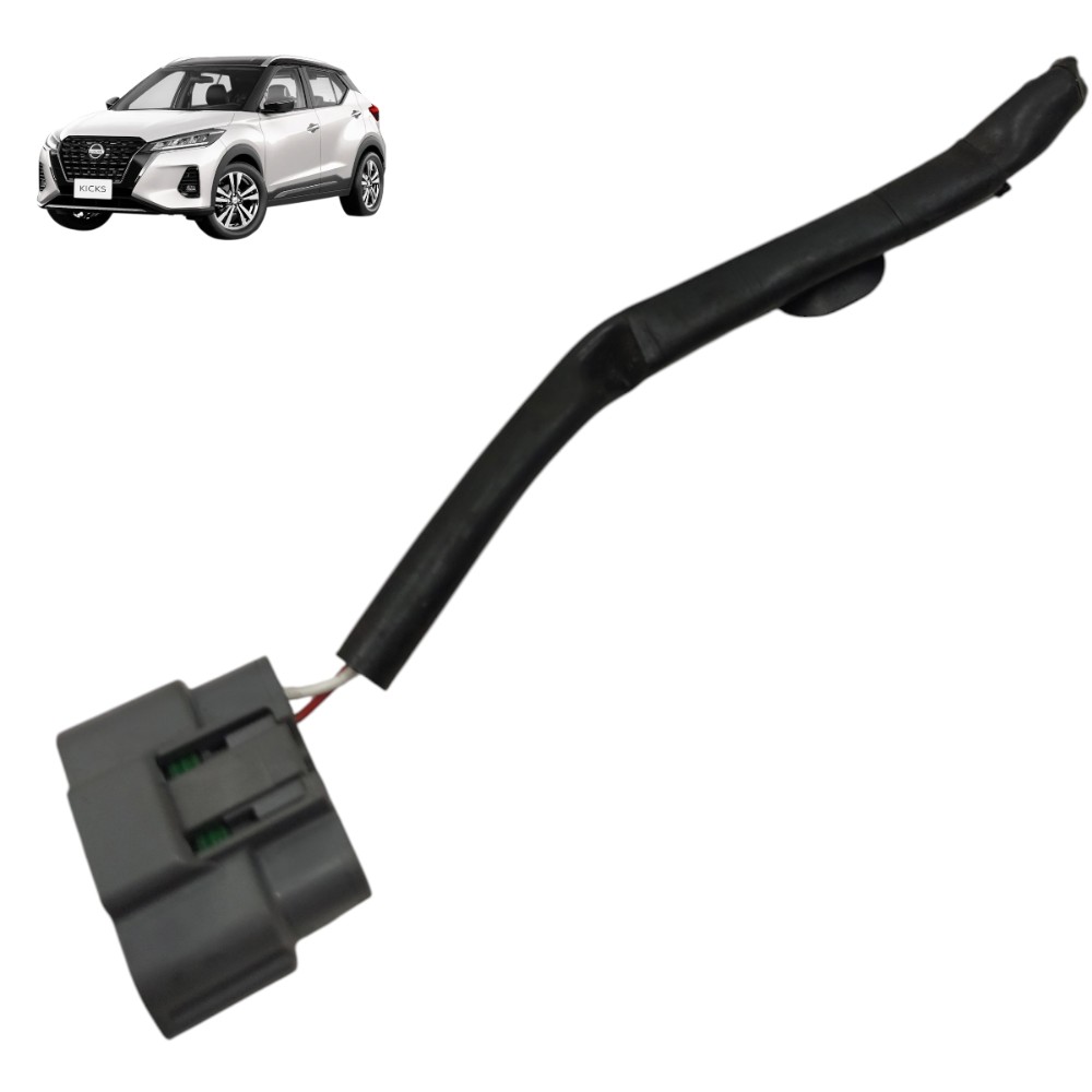 Plug conector fechadura dianteira direita Nissan kicks 2020 1