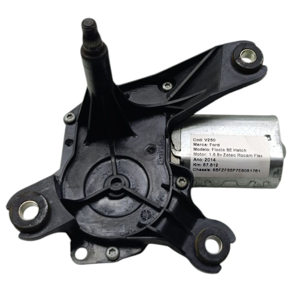 Motor Limpador Traseiro Ford Fiesta 2008 2009 2010 2011 2014 2