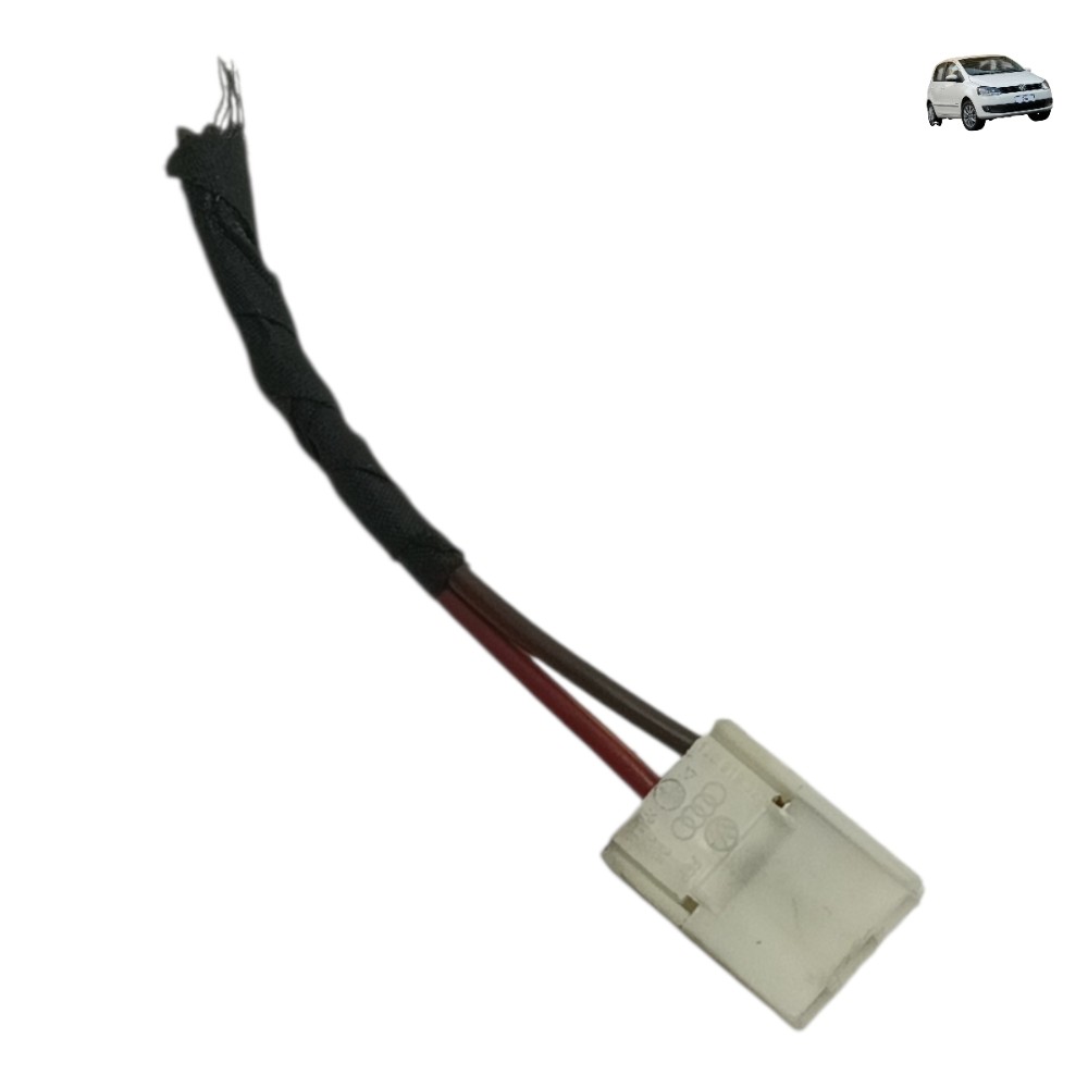 Plug Conector Tomada Acendedor 12v Vw Fox 2014 2013 2012