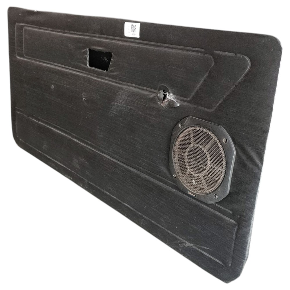 Forro Porta Esquerda Vw Gol Parati Voyage Quadrado 1989 1990 Preto 2