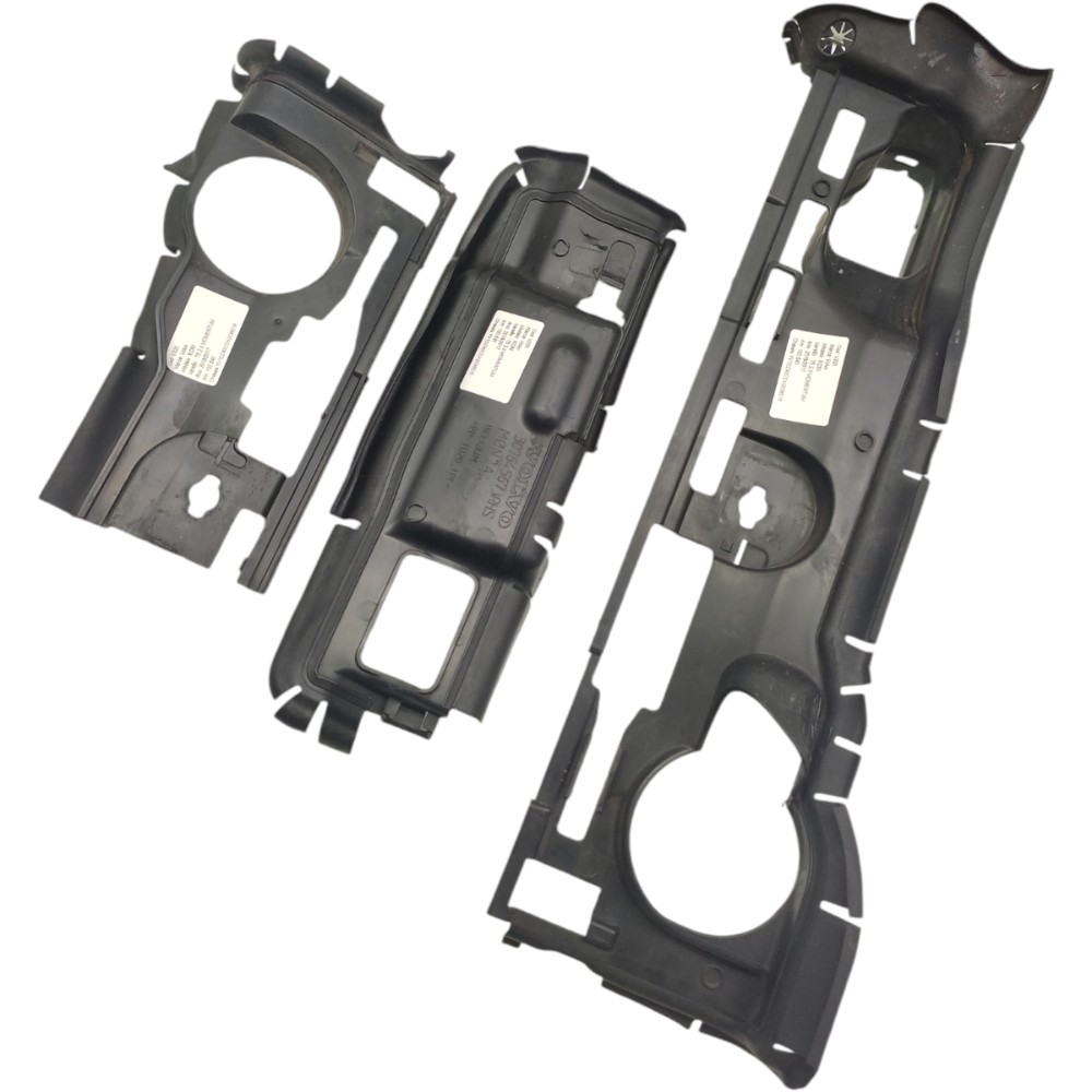 Kit Defletor Duto Entrada Ar Radiador Volvo Xc60 2.0 T5 2017 1