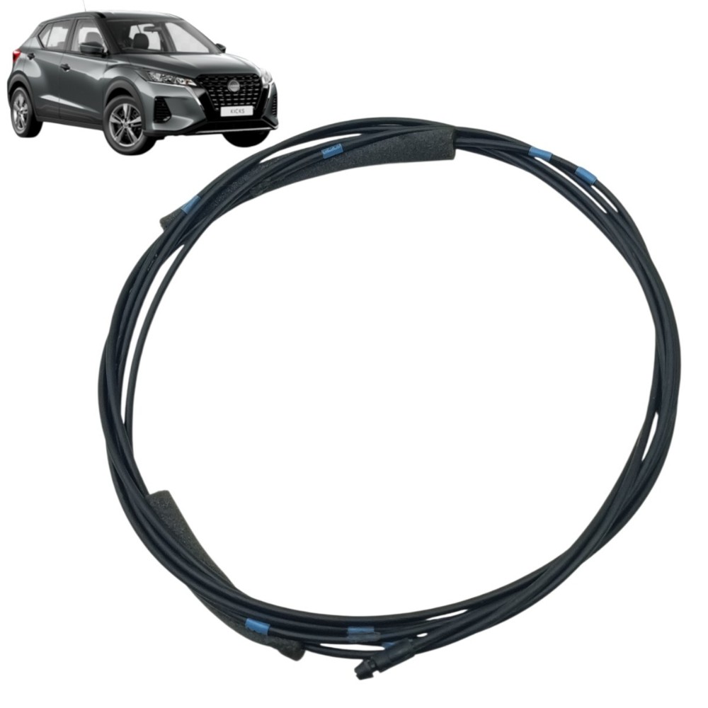 Cabo aço abertura portinhola nissan kicks 2024 2023