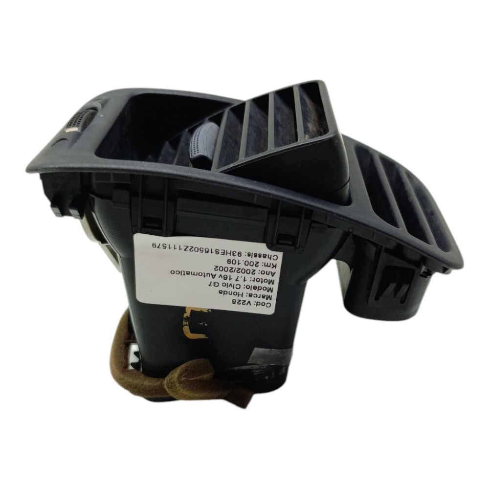 Difusor Ar Esquerdo Painel Honda Civic G7 2001 02 03 04 05 3