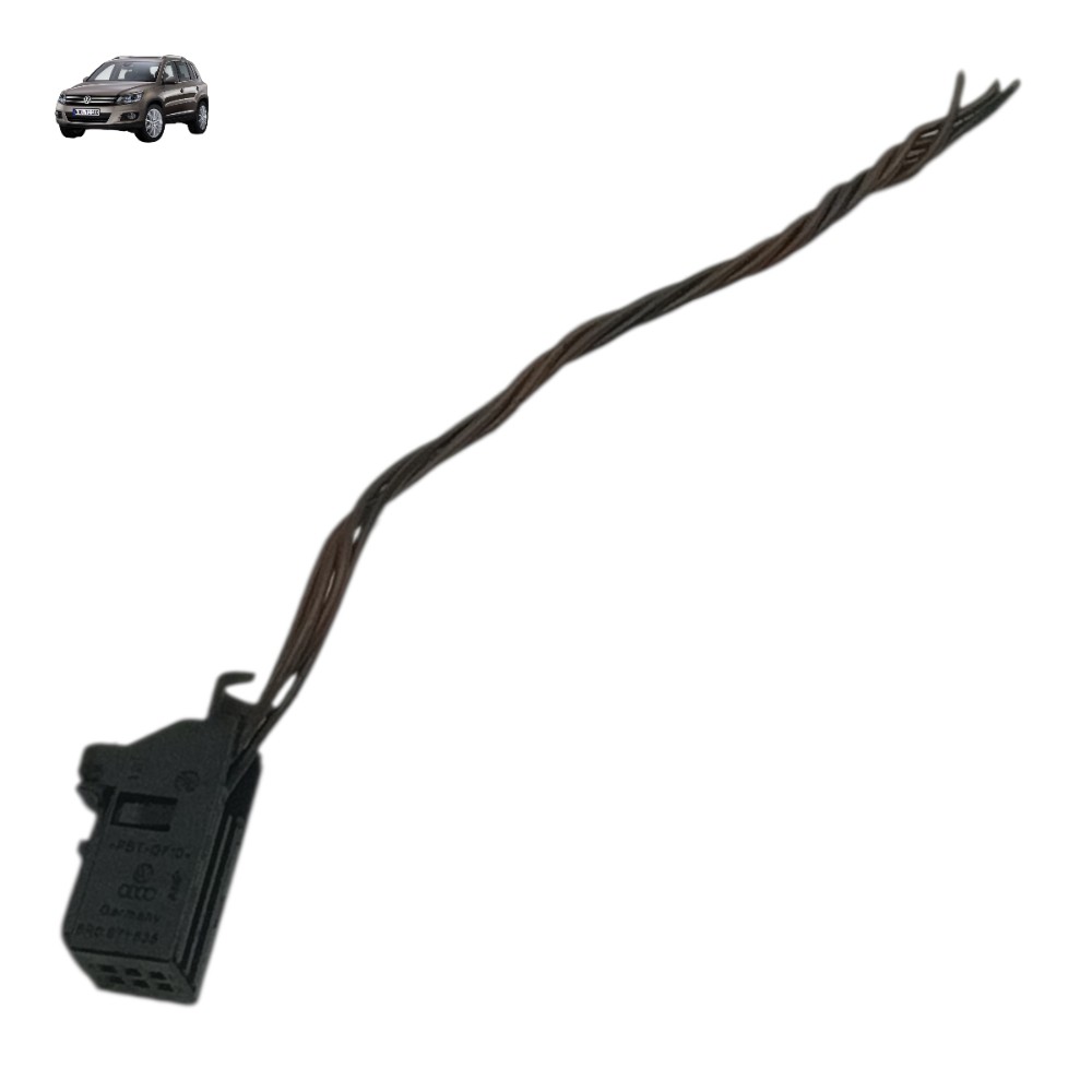 Plug Conector Pisca Alerta Painel Vw Tiguan 2011 2012 2013 1