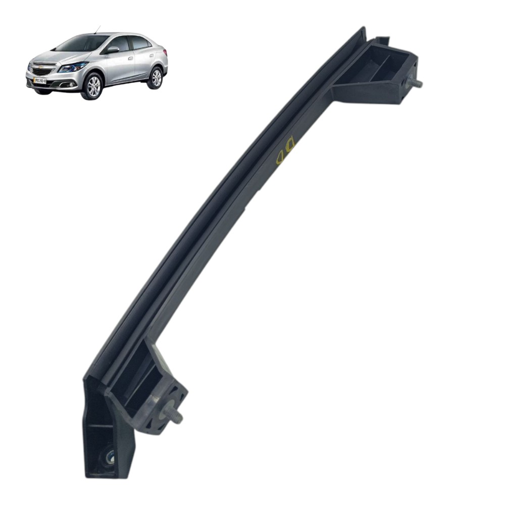 Guia Vidro Porta Dianteira Direita Gm Prisma Onix 2015 2016 Preto 1