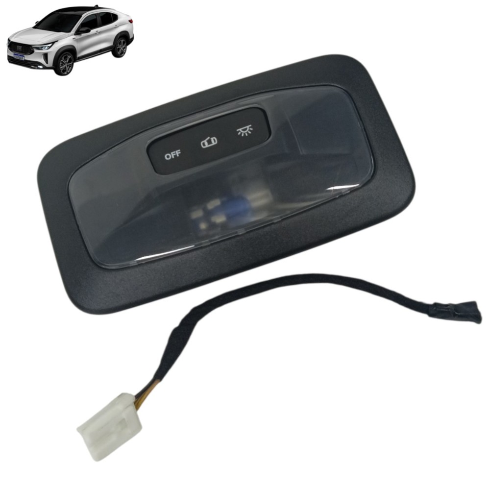 Luz tetô cortesia fiat fastback 2023 2024 2025