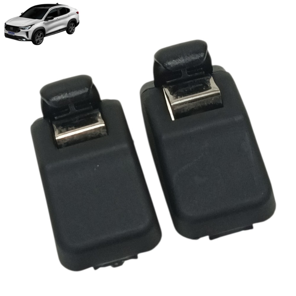 Par suporte fixação quebra sol fiat fastback 2023 2024 2025
