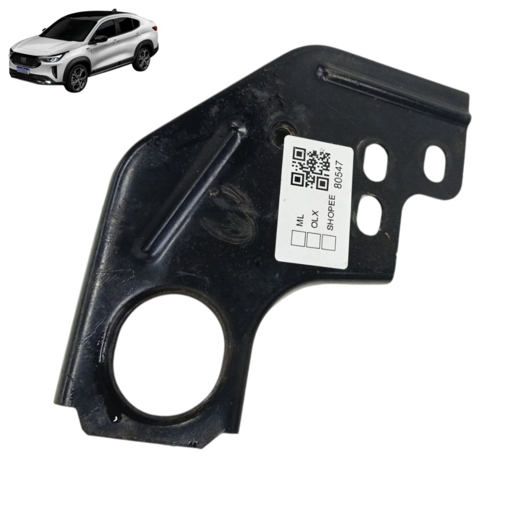 Suporte esquerdo radiador fiat fastback 2022 2023 2024 2025