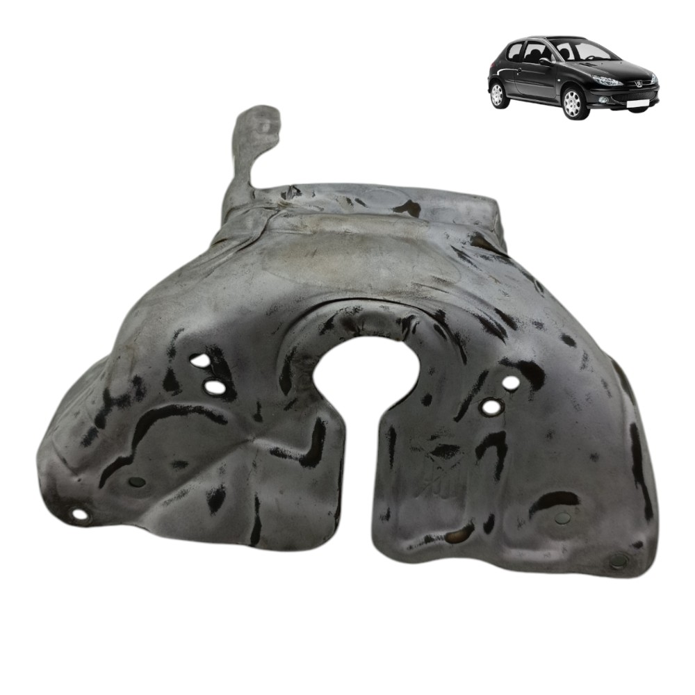 Protetor Térmico Coletor Escape Peugeot 206 207 1.4 2007 08 1