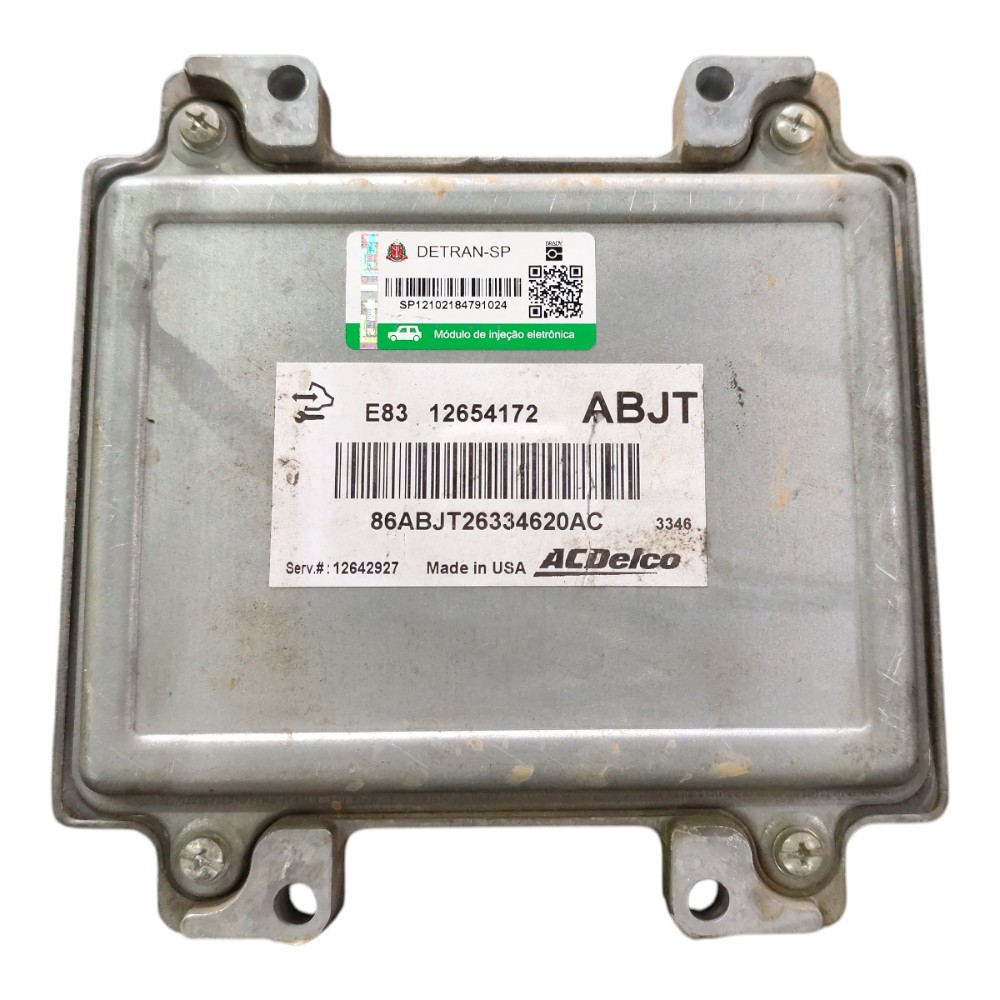 Kit Code módulo injeção GM Sonic 1.6 16v automático 2013 14 5