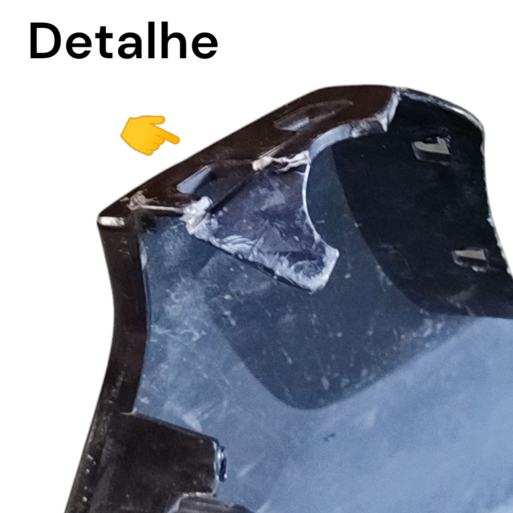 Parachoque Dianteiro Lado Direito Audi Q3 2013 2014 2015  Preto 6