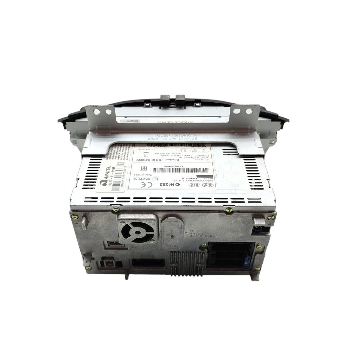 Rádio Multimídia Hyundai Ix35 2012 2013 2014 2015 Original  Cinza 4