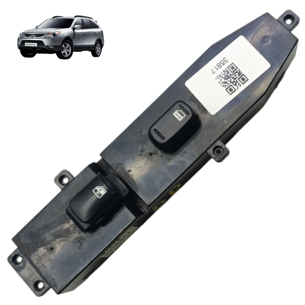 Botão Vidro Dianteiro Direito Hyundai Veracruz 2008 2009 10 1