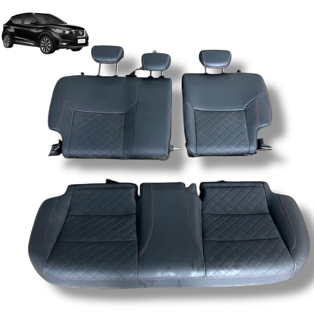 Jogo banco traseiro Nissan kicks sv 2021 2020 2019 2018 2017