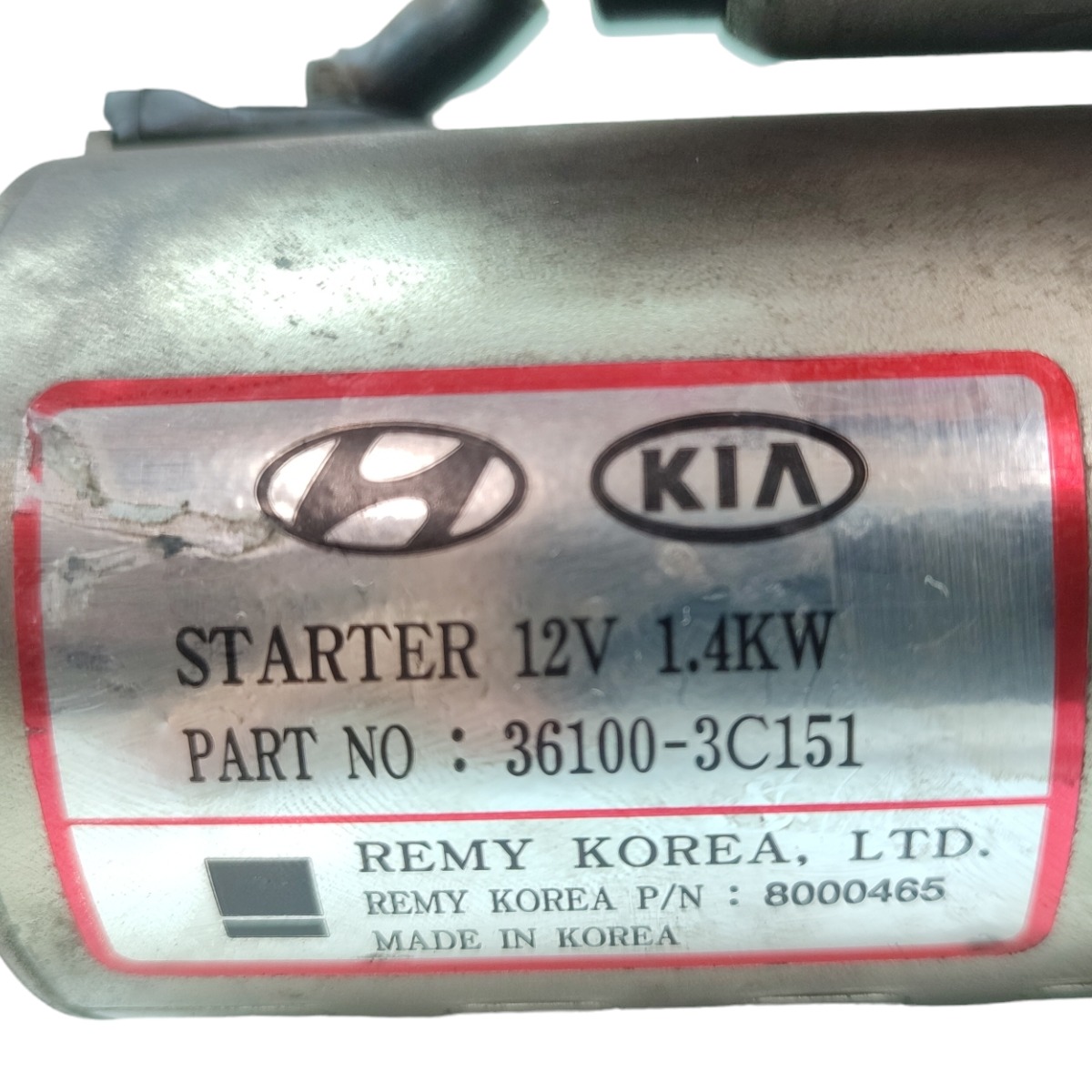 Motor Arranque Hyundai Santa Fé Veracruz Azera 3.3 2015 2014 6