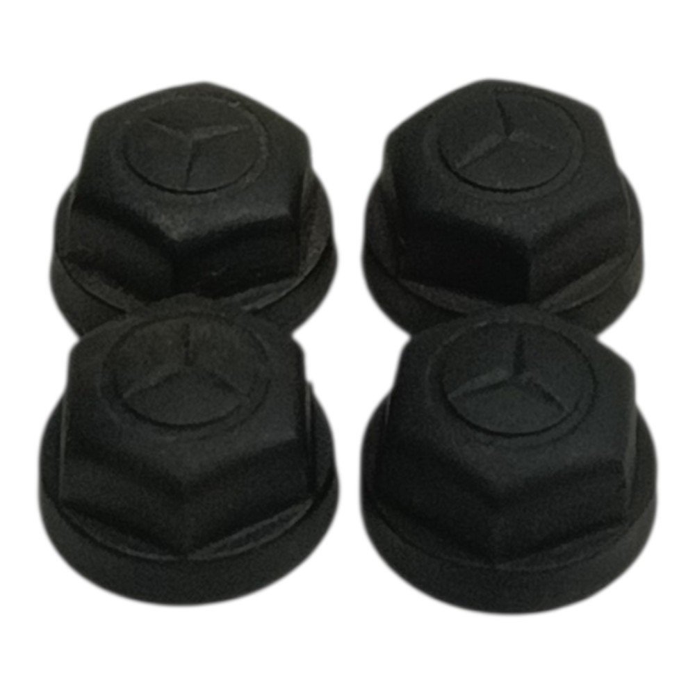 Jogo Tampa Capa Parafuso Mercedes C230 2003 2004 20x11mm Preto 2