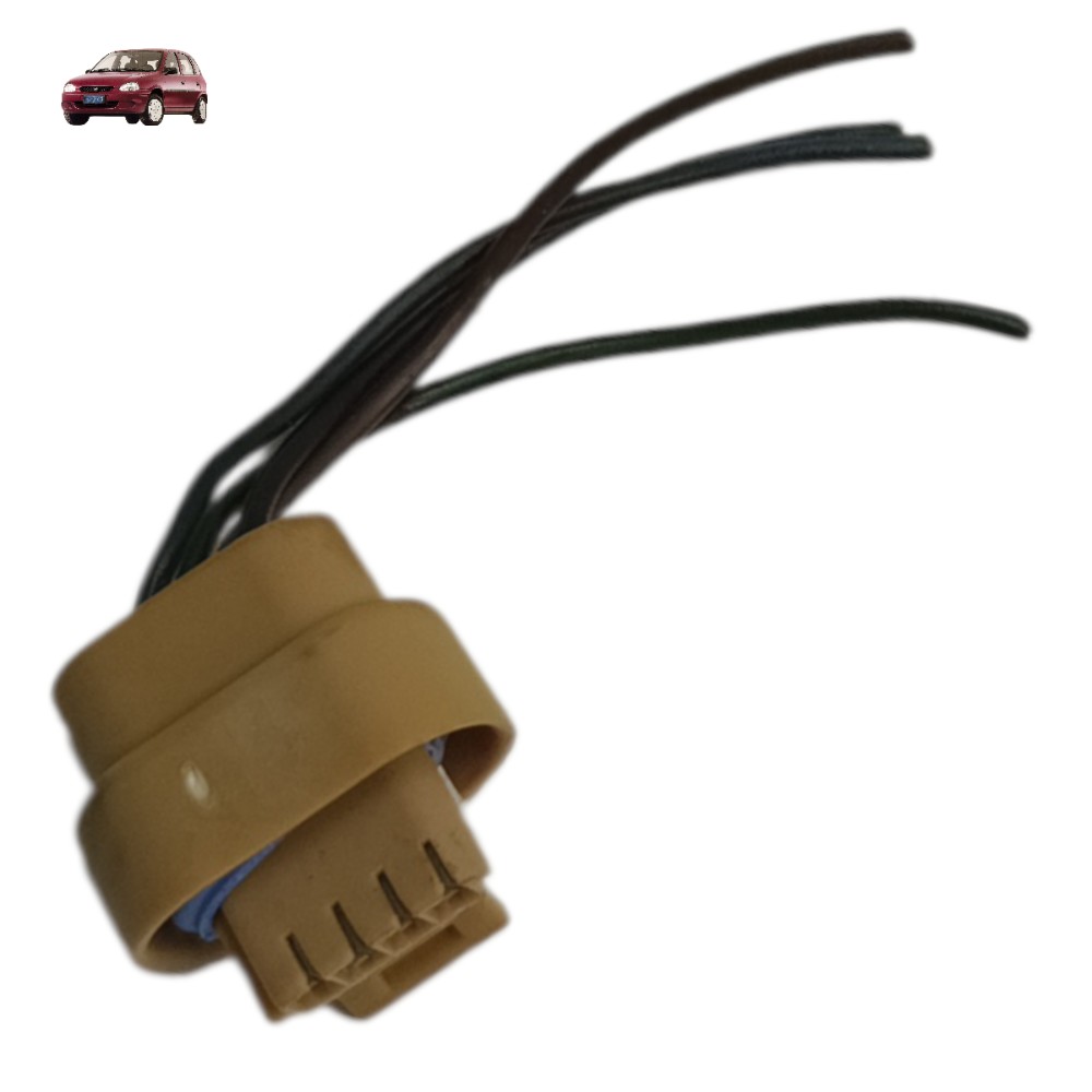 Plug conector bobina ignição 4 pinos GM corsa 1.0 2001 2000 1