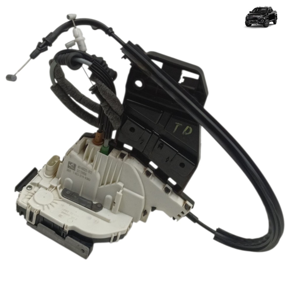 Fechadura Porta Traseira Direita Fiat Toro 2021 2020 2019 18 1