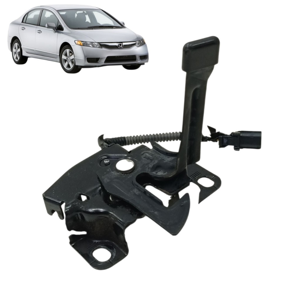 Fechadura capô honda civic g8 2007 2008 2009 2010