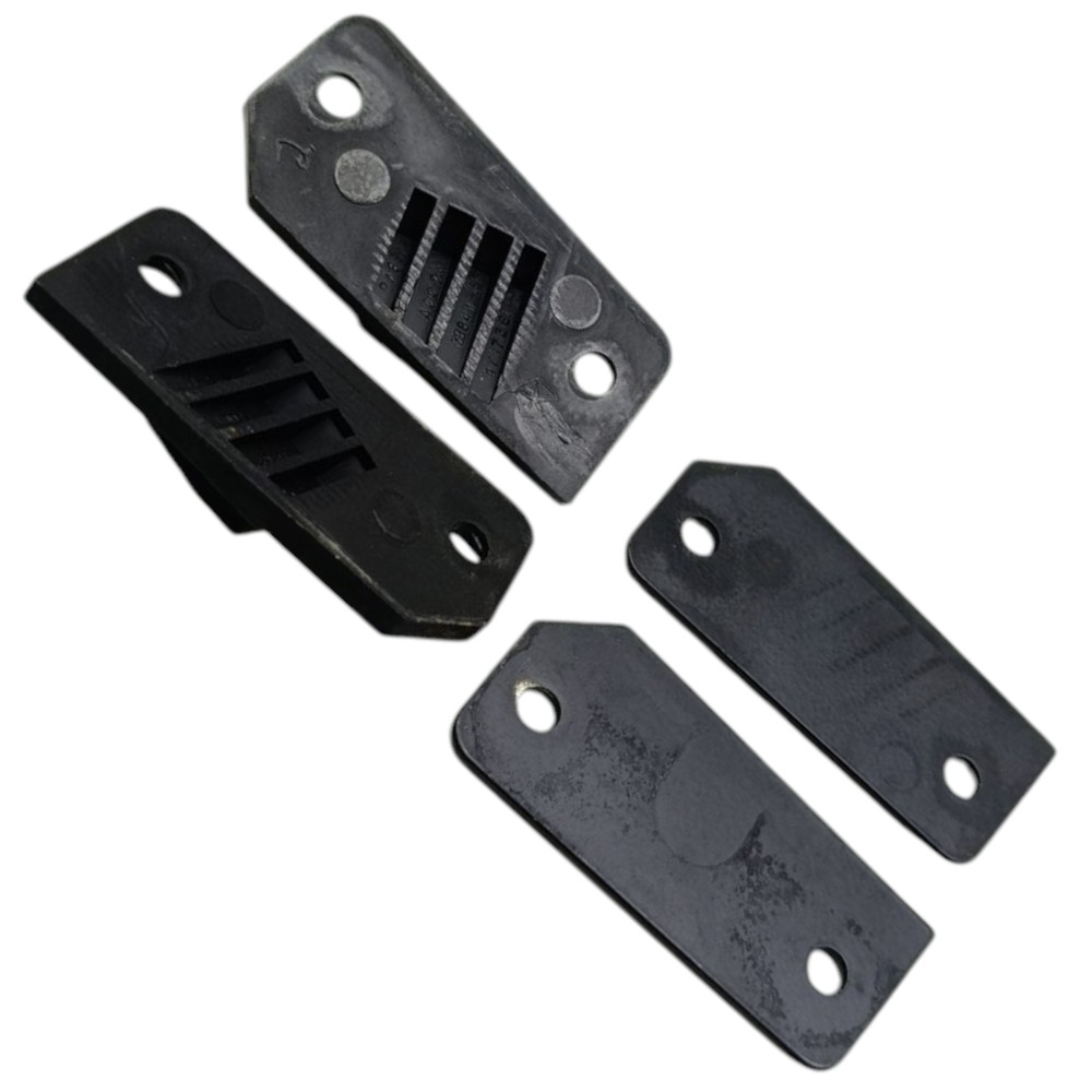 Par Batente Tampa Traseira Chrysler Grand Caravan 1999 2000 4