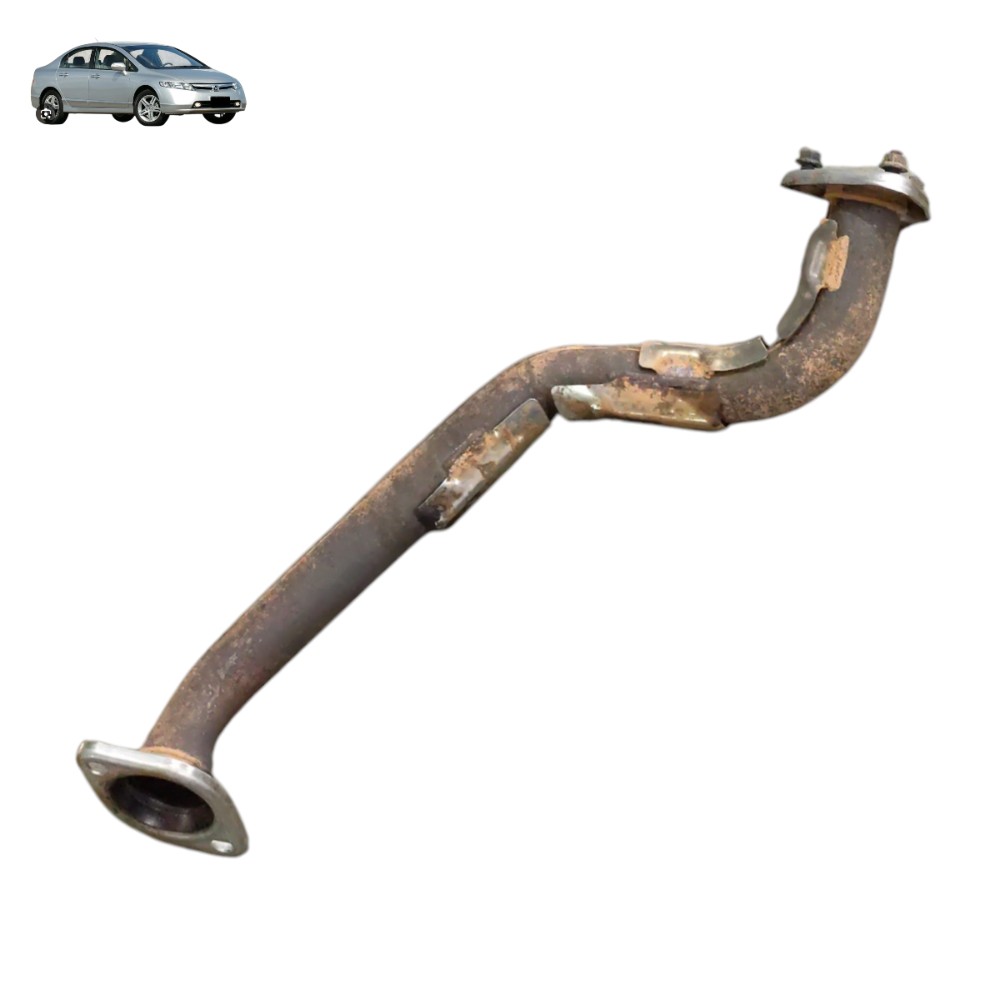 Cano Escapamento Pós Catalisador Honda Civic G8 2007 2008 09 1