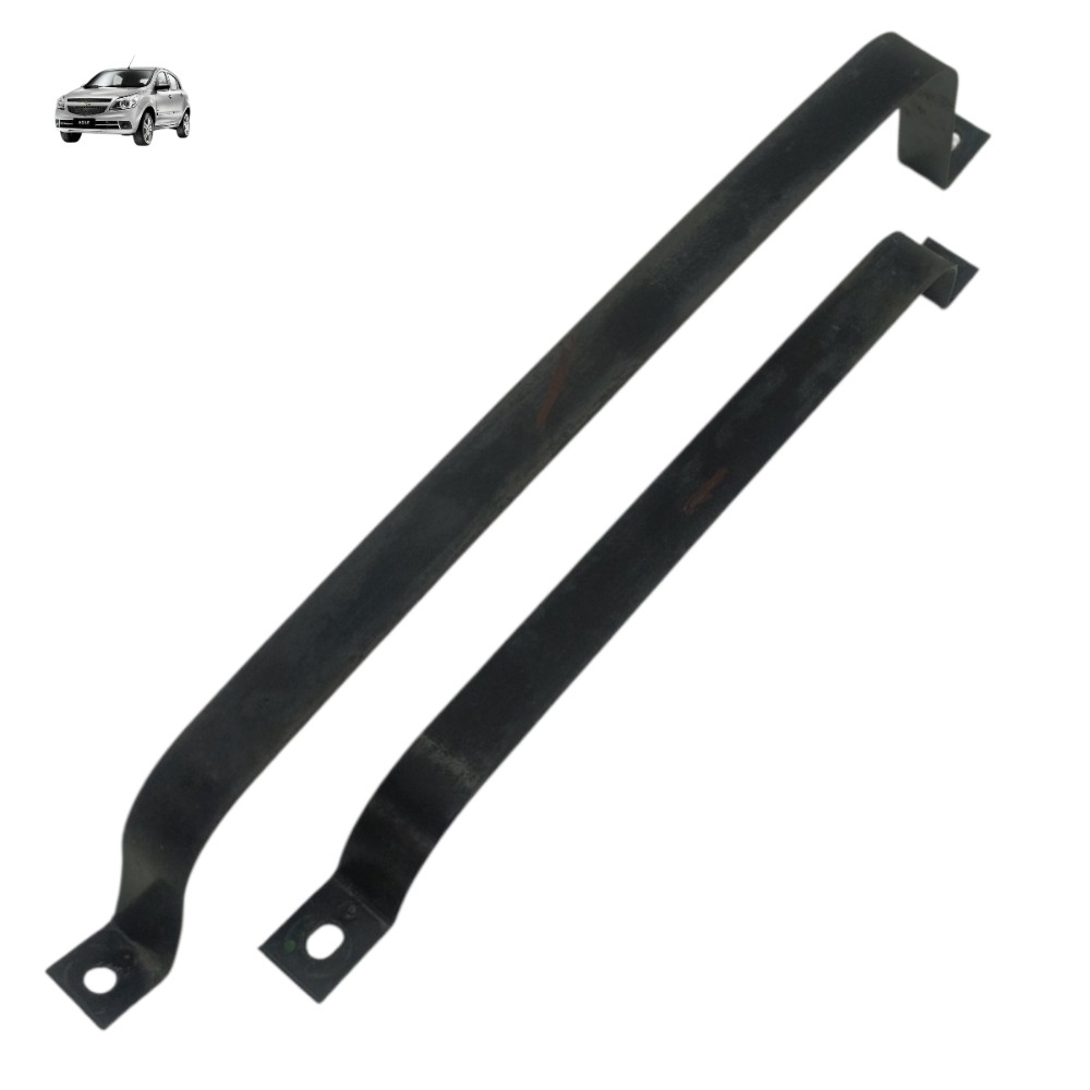 Par Cinta Fixação Tanque Combustível Gm Agile 1.4 2012 2013