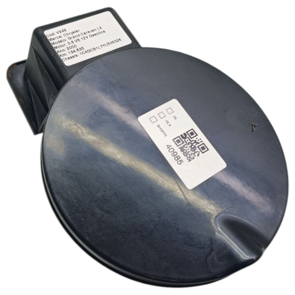 Portinhola Tanque Combustível Chrysler Grand Caravan 2000 Preto 2000 2
