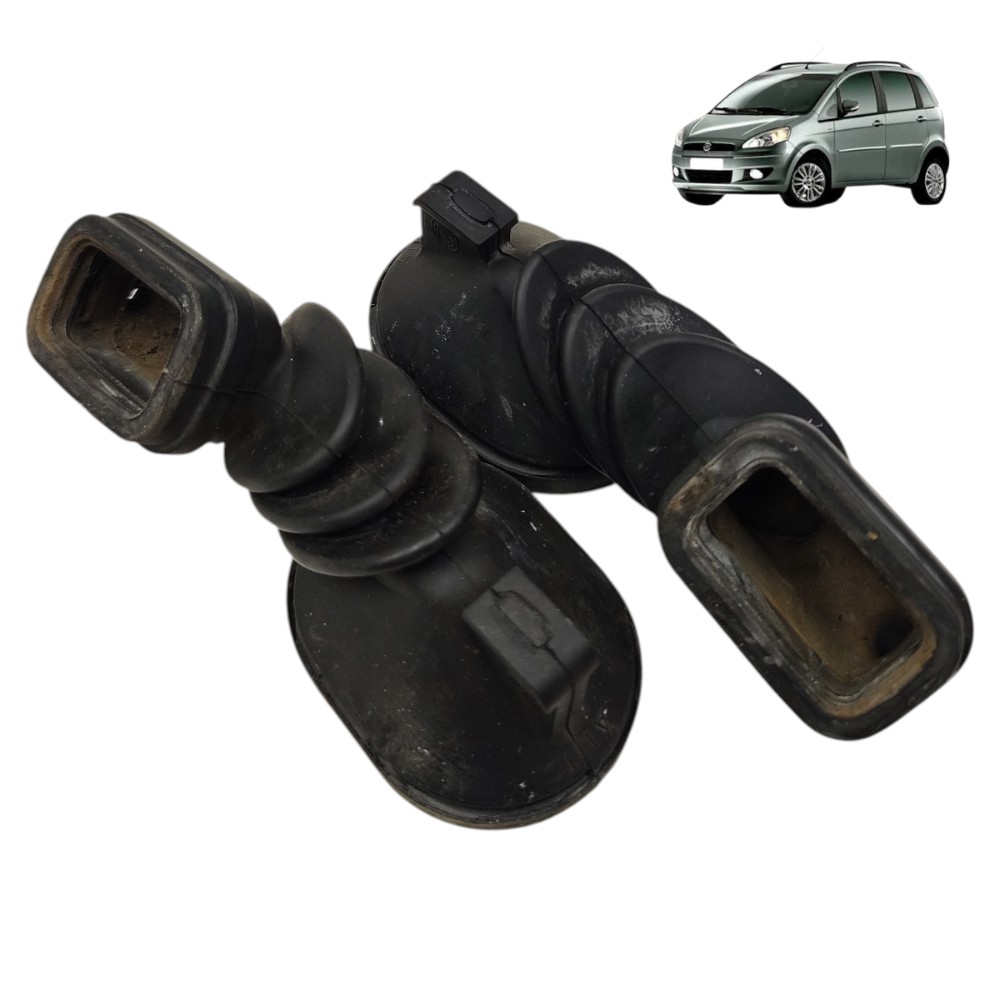 Par coifa passa fio porta traseira Fiat Idea 2005 2006 2007 1