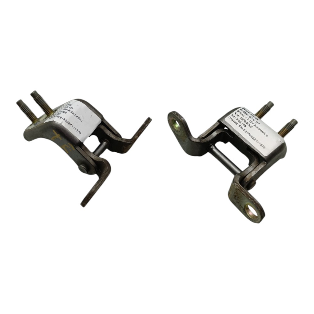 Par Dobradiça Porta Traseira Esquerda Honda Civic G7 2001 02 5