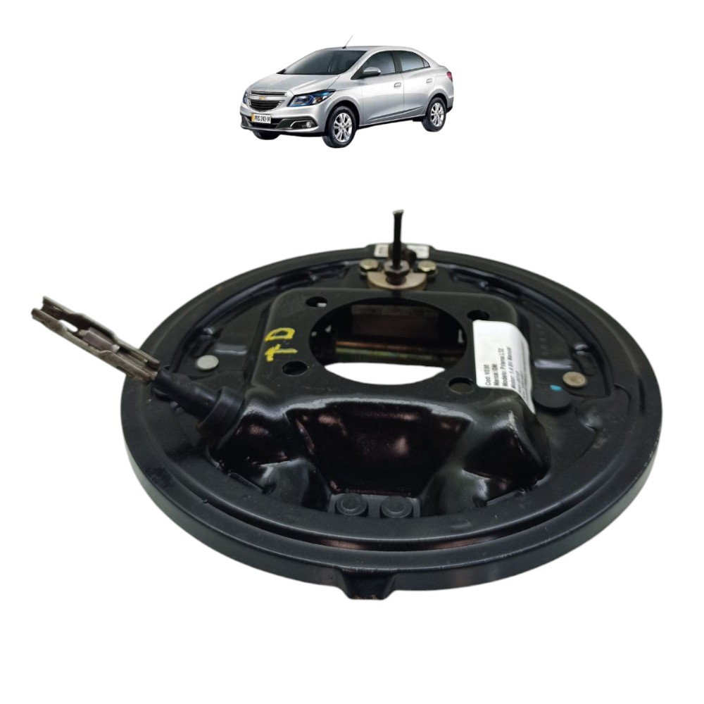 Sapata flange traseira direita gm prisma onix 2014 2015 2016 1