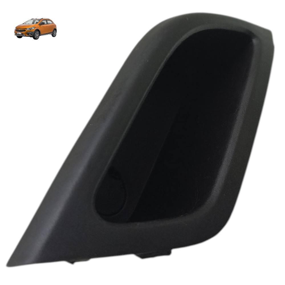 Puxador Interno Porta Traseira Direita Gm Onix 2017 2018 19 Preto Traseira 1