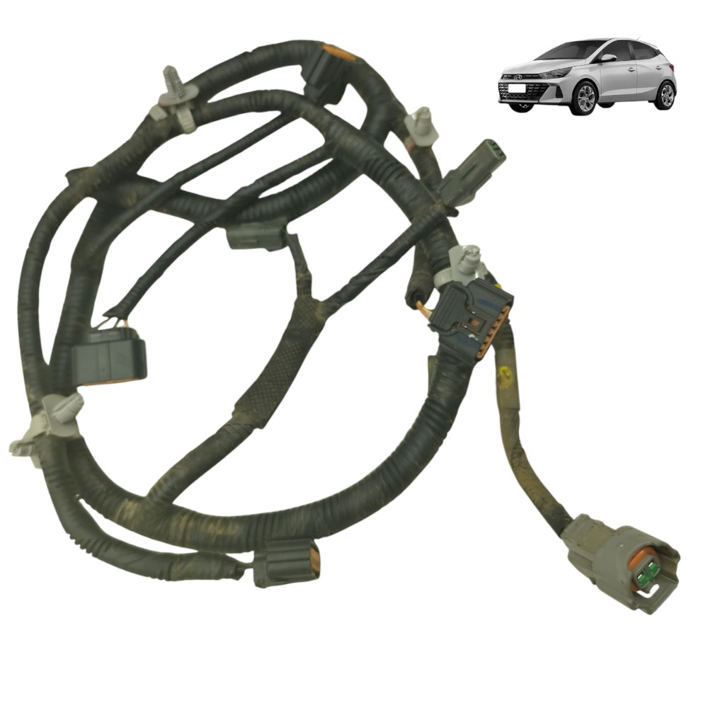 Chicote sensor estacionamento traseiro Hyundai HB20x 2020 21