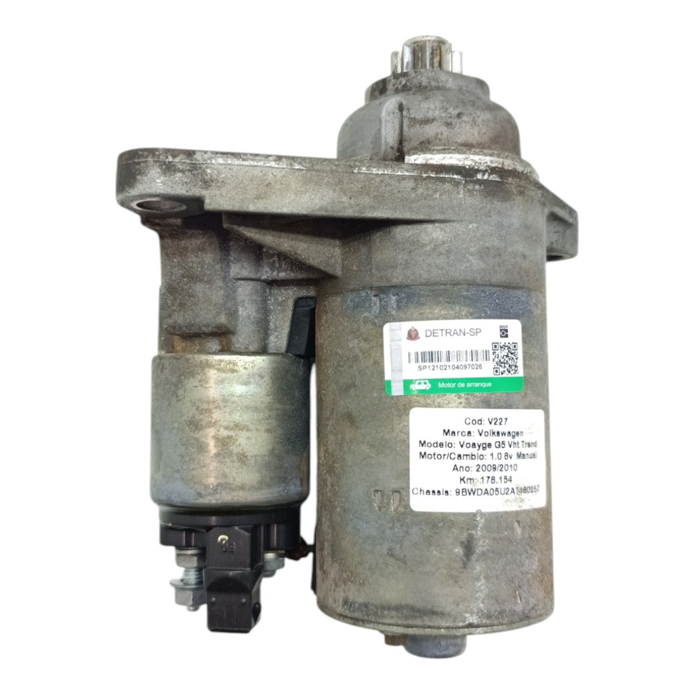 Motor Arranque Vw Voyage Gol Fox G5 1.0 9 Dentes 2