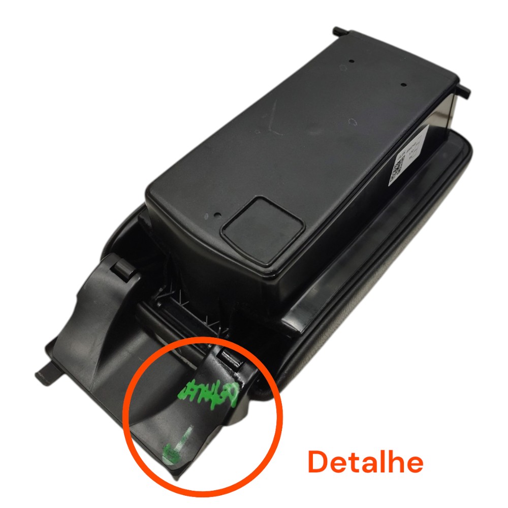 Apoio Braço Console Central Mercedes C230k 2003 2004 Detalhe 4